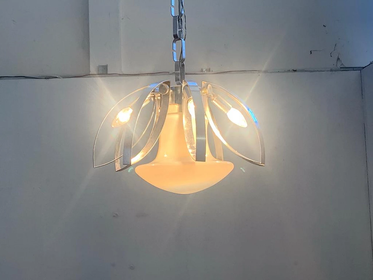 Space Age ceiling lamp, 60s 1312145
