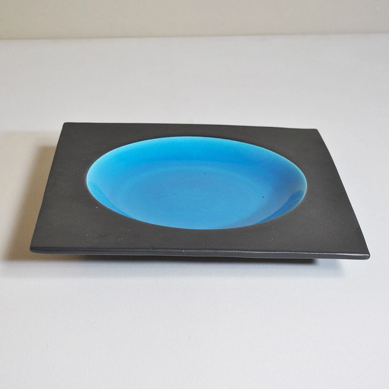 Centerpiece in glazed ceramic, 70s 1312479