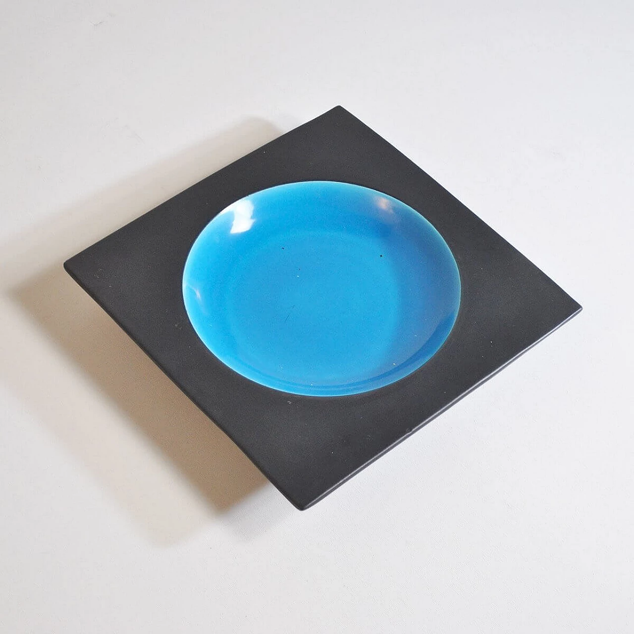 Centerpiece in glazed ceramic, 70s 1312480