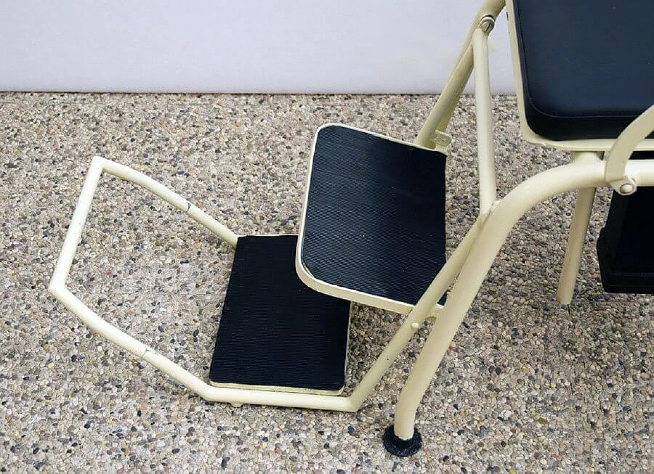 Adjustable dentist chair in metal, 40s 1312613