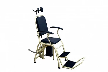 Adjustable dentist chair in metal, 40s