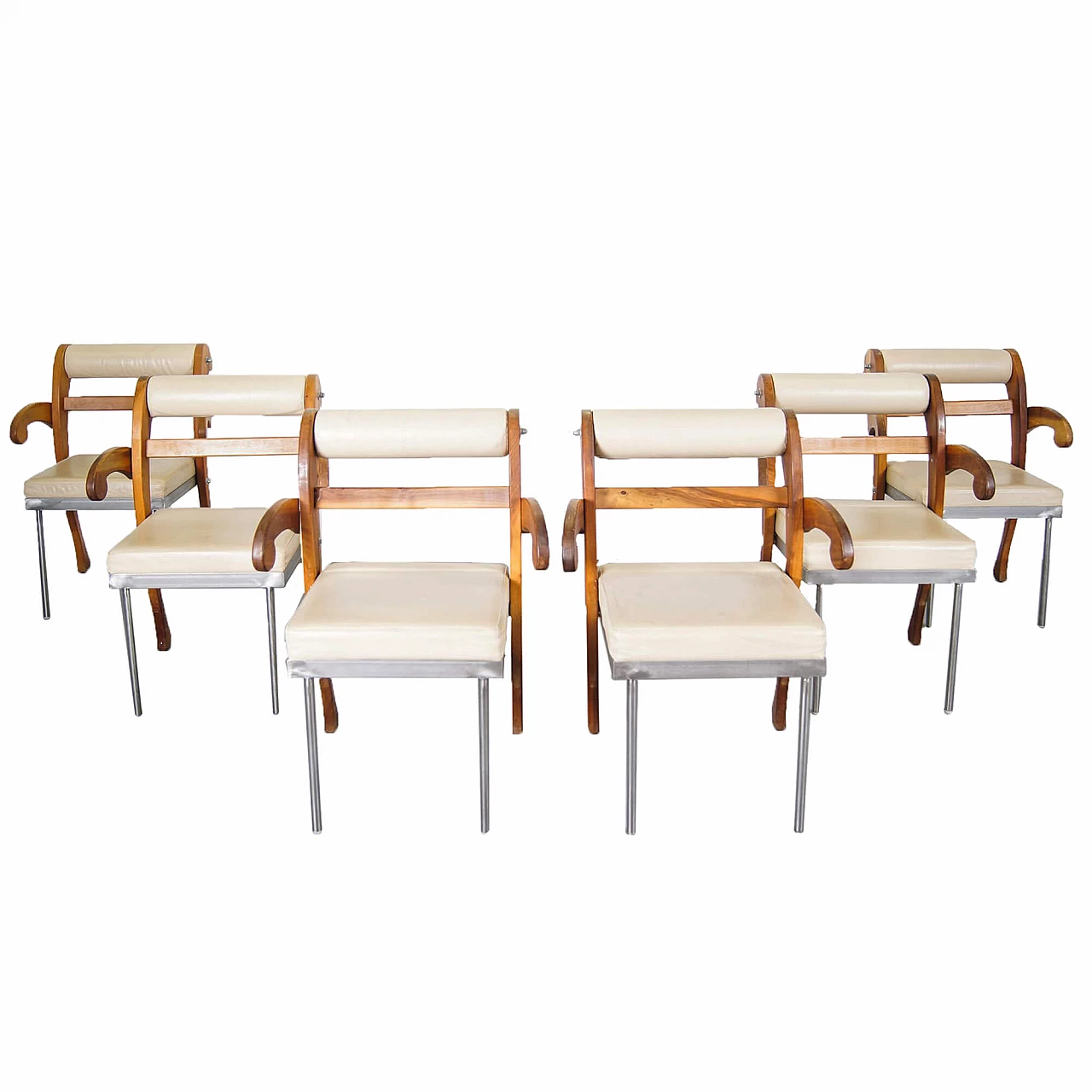6 Job chairs by Julen Heinz, Switzerland, 1990s 1314442