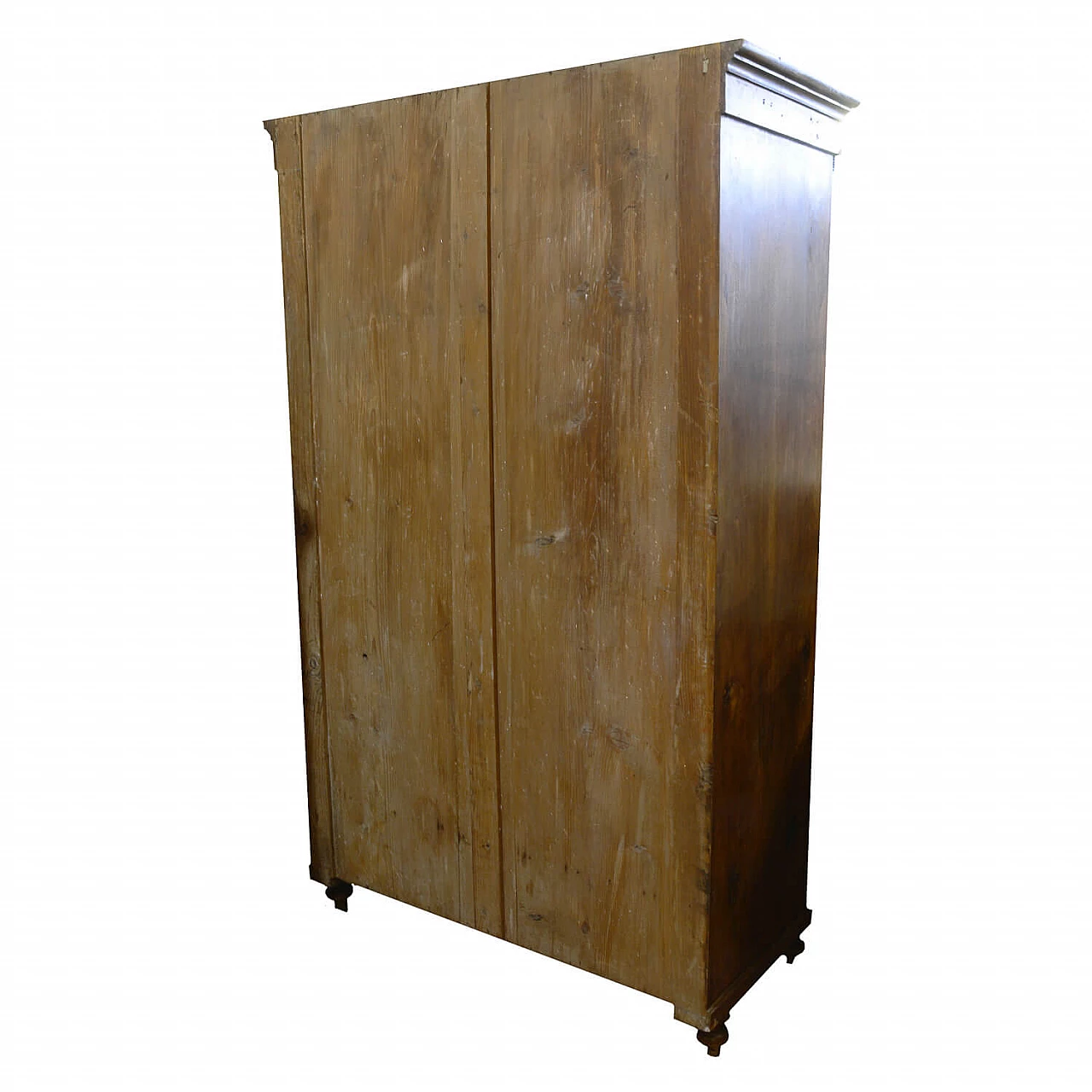 Armadio a 2 ante in noce, noce massello e abete, '800 1322721