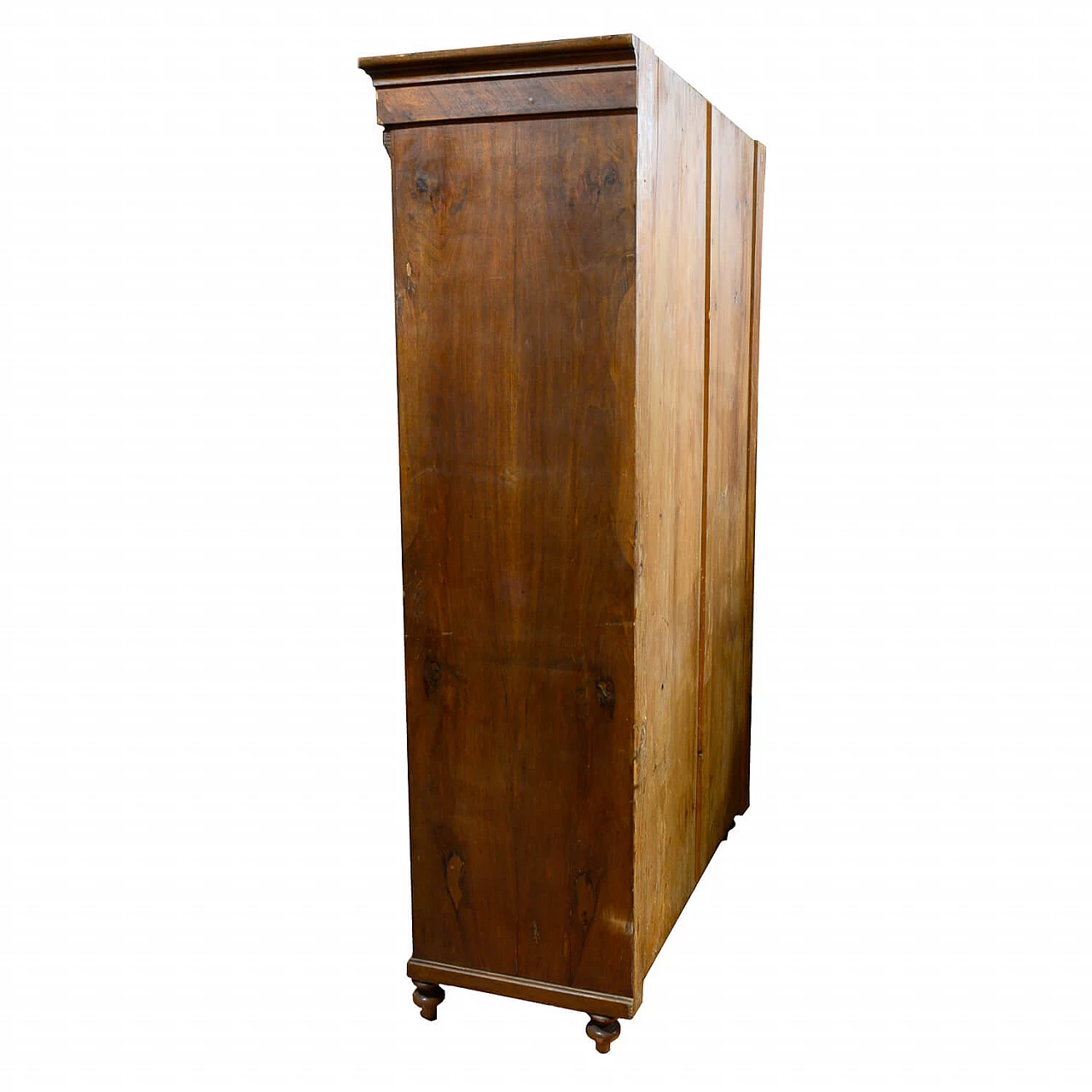 Closet with 2 doors in walnut, solid walnut and fir, 19th century 1322722