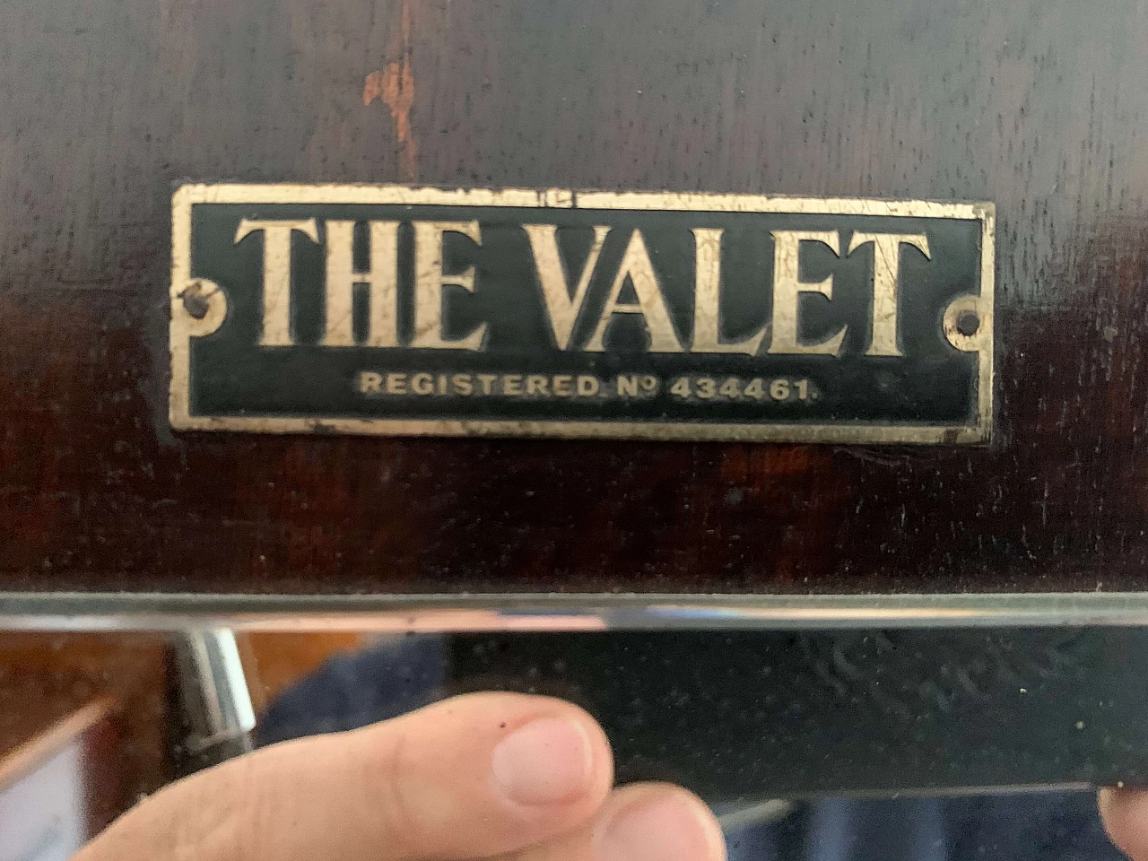 English wardrobe with internal compartments, 1920s 1322804