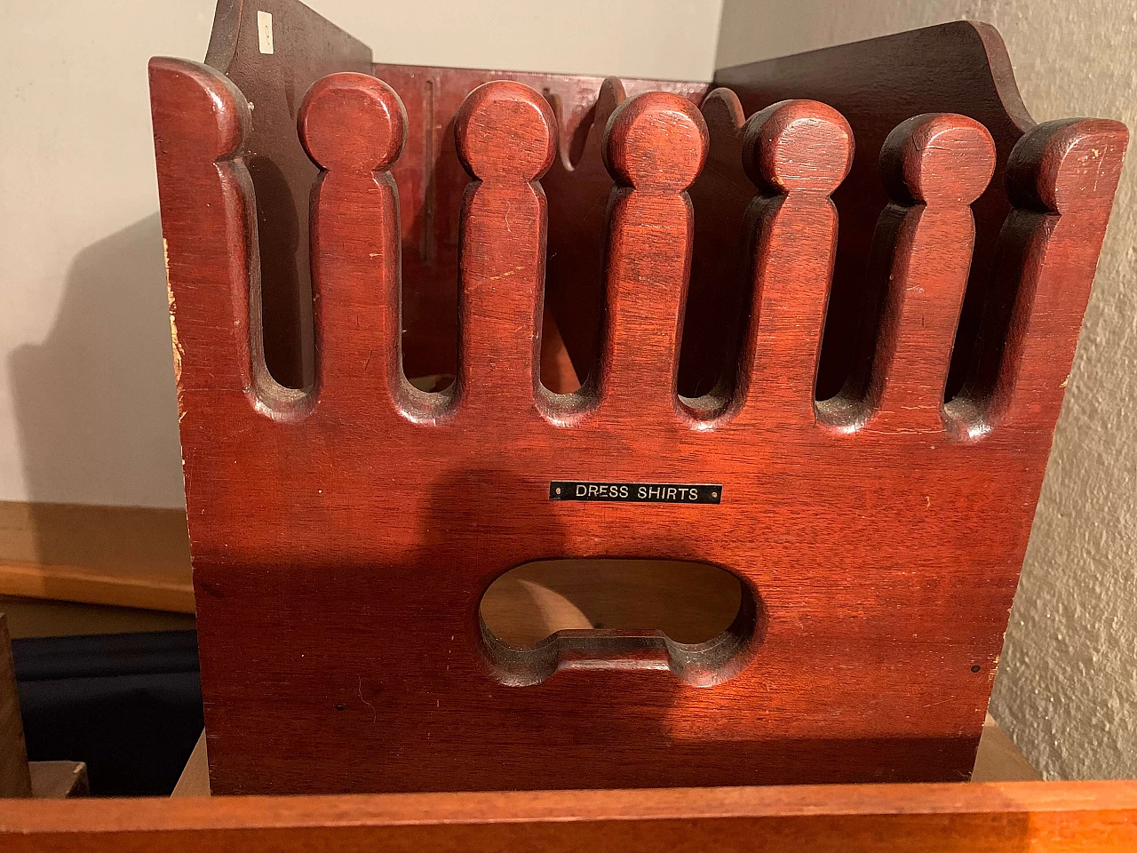 English wardrobe with internal compartments, 1920s 1322809