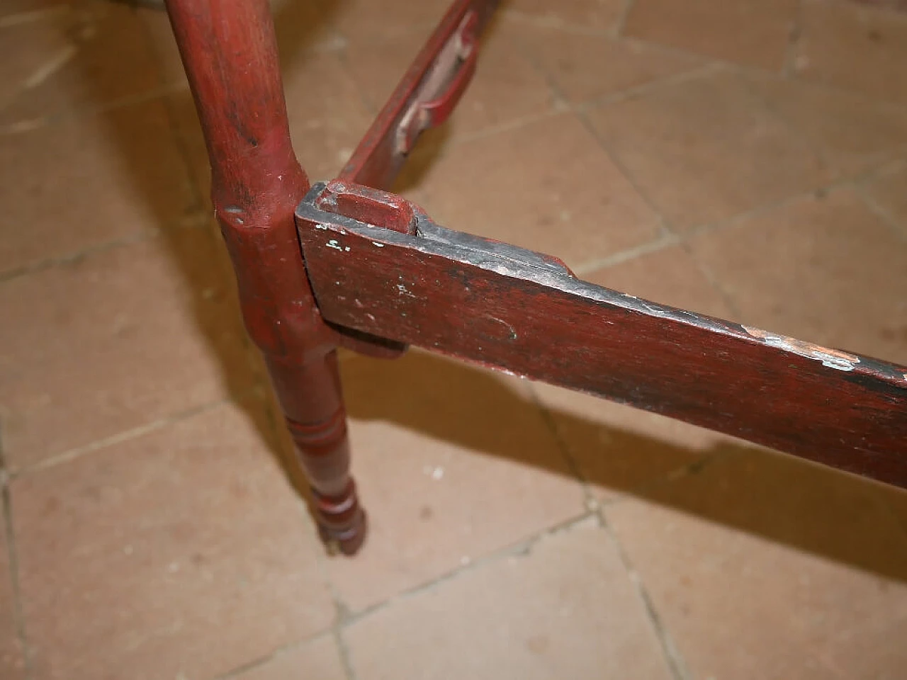 Letto singolo antico in ferro battuto, '800 1322838