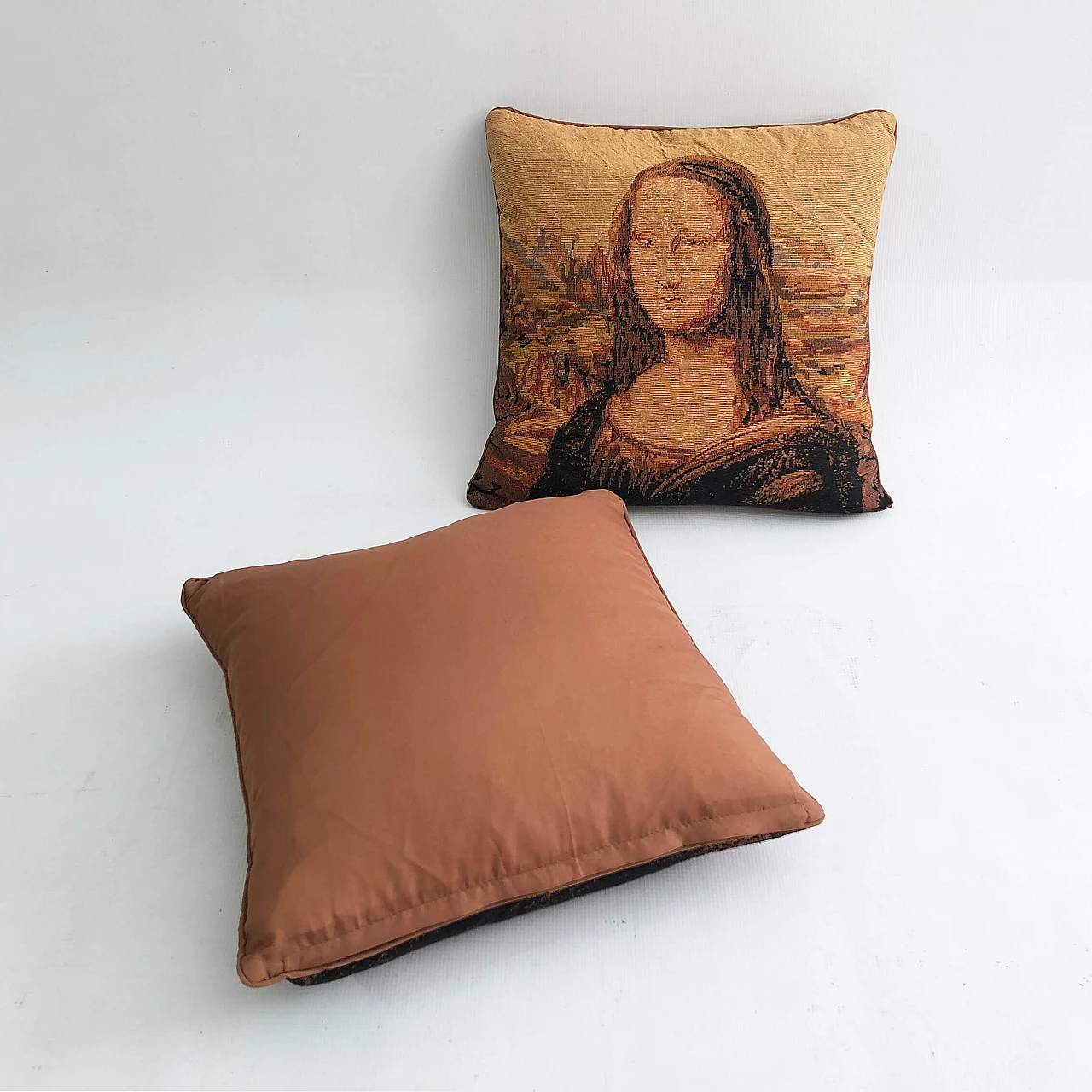 Mona Lisa souvenir cushion, 1970s 1323848