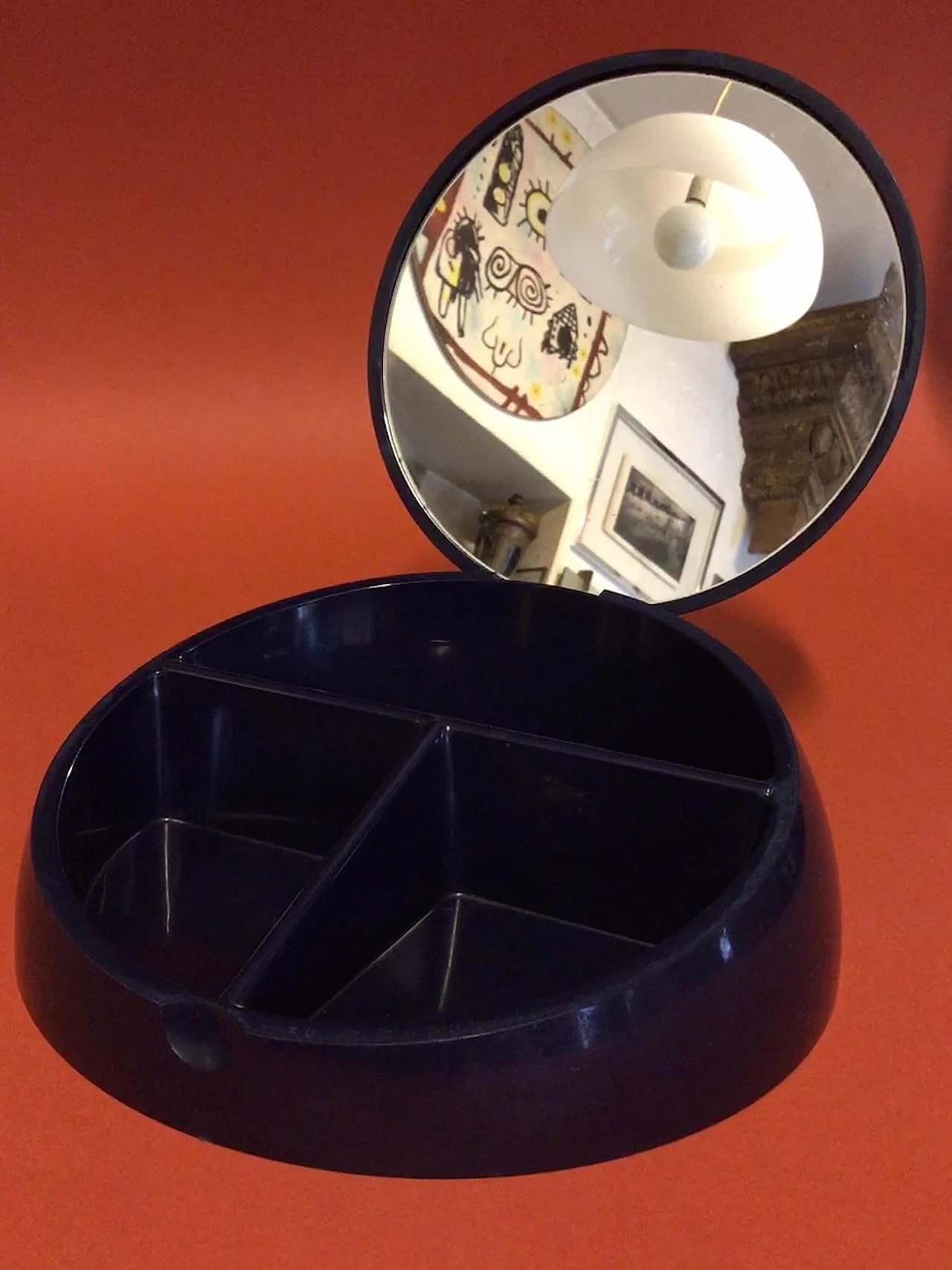 Scatola porta oggetti di Makio Hasuike per Gedy, anni’70 1323897