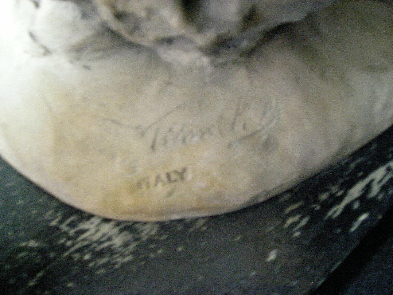 Tornati, Coppia di levrieri russi, statuetta in terracotta, inizio '900 1325897