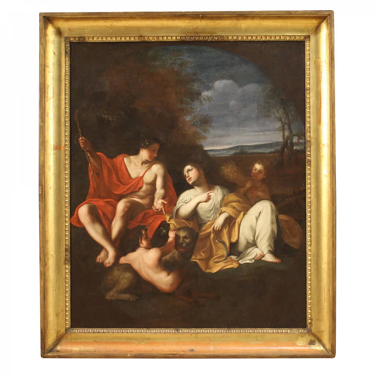 Antique painting allegory of summer '600 1326125
