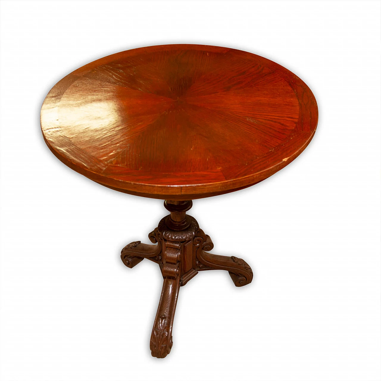 Austrian oak seccessionist table, early '900 1326274