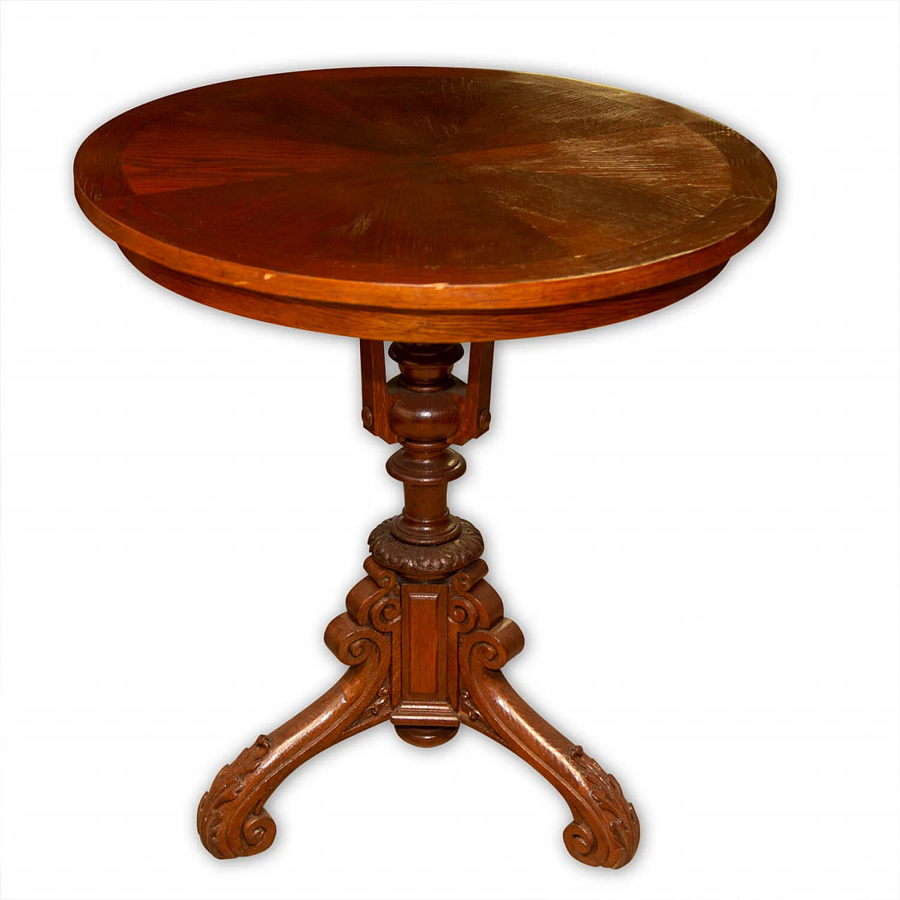 Austrian oak seccessionist table, early '900 1326278