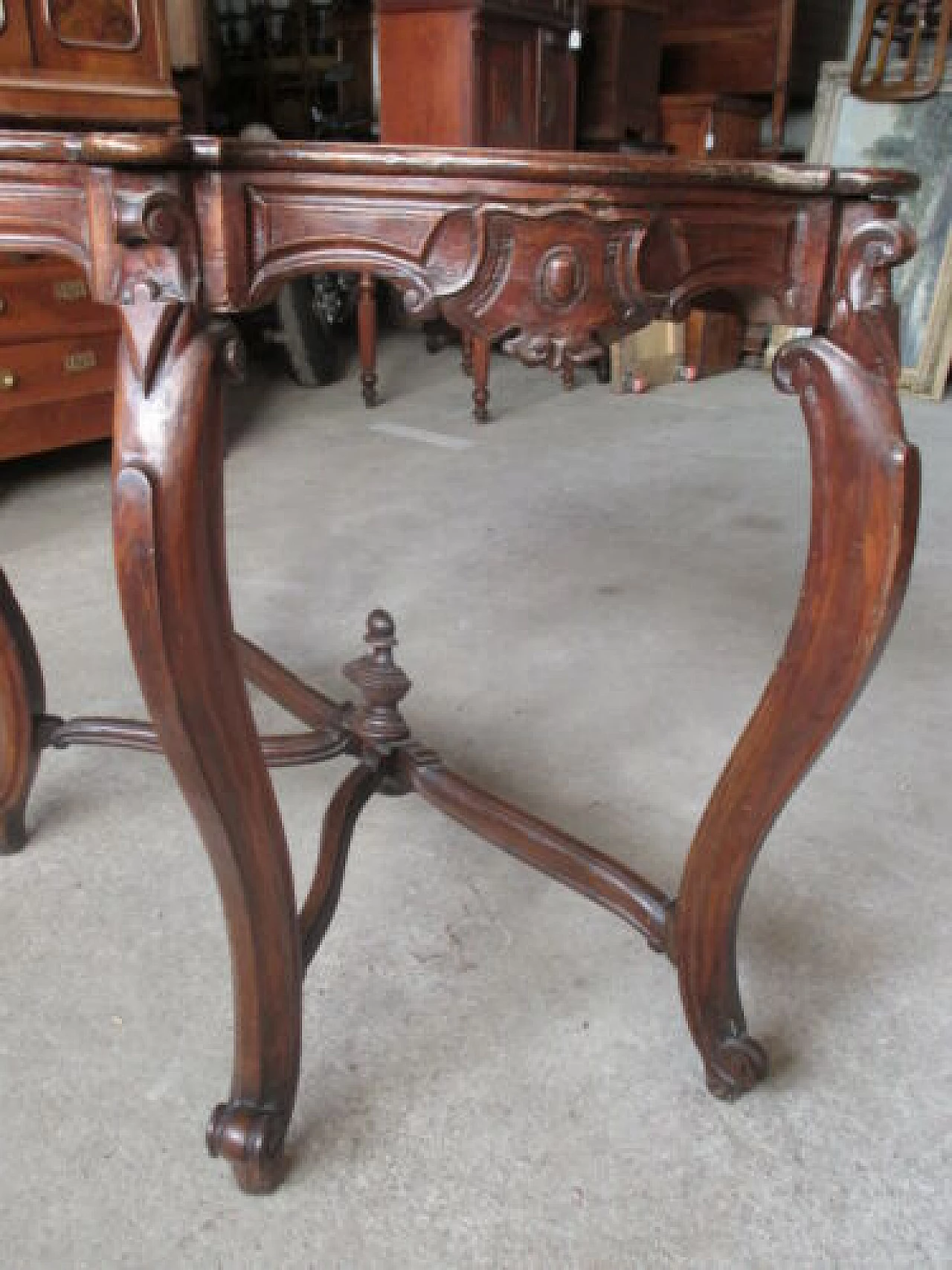 Louis Philippe walnut console table, mid-19th century 1326815