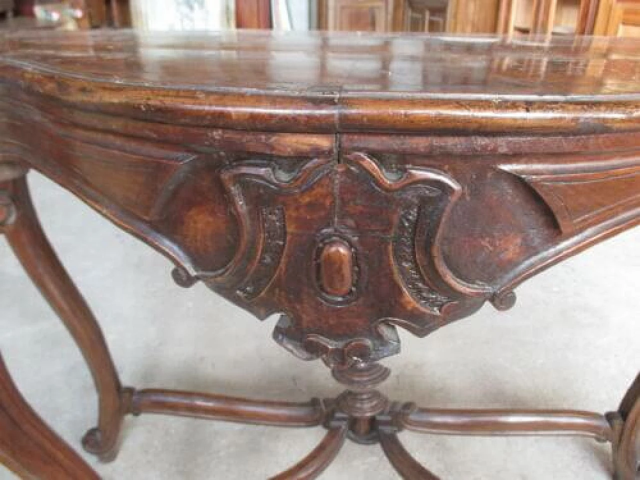 Louis Philippe walnut console table, mid-19th century 1326816