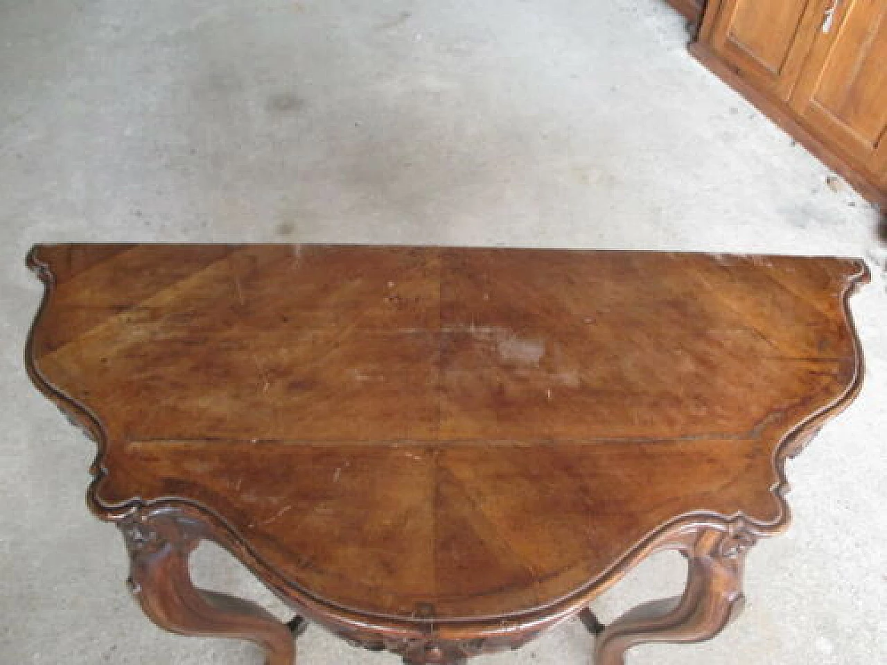 Louis Philippe walnut console table, mid-19th century 1326818