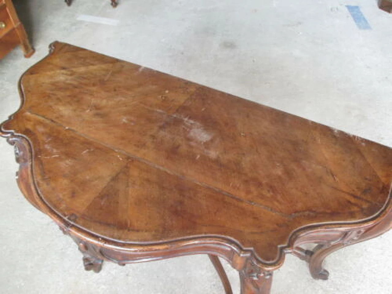 Louis Philippe walnut console table, mid-19th century 1326819