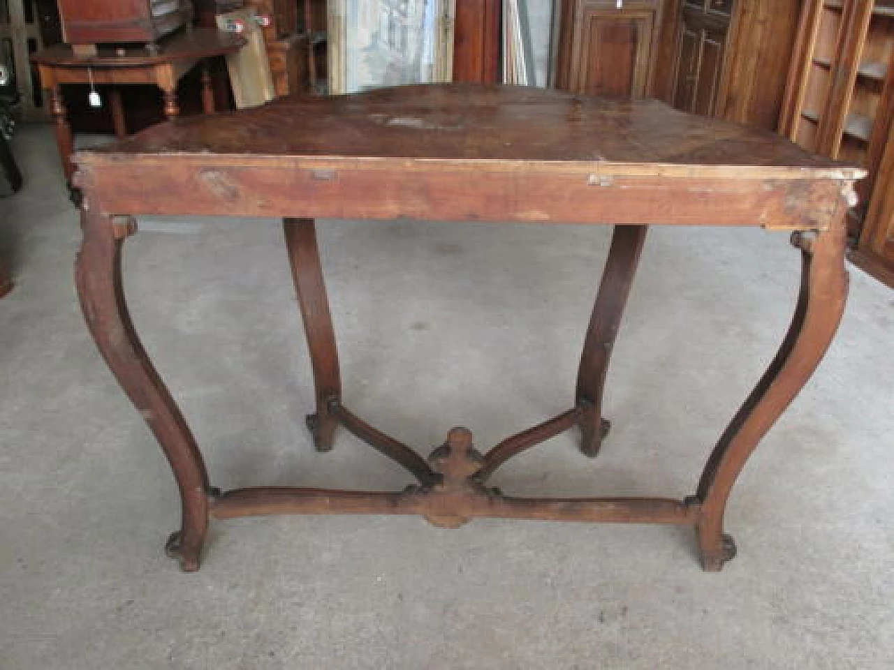 Louis Philippe walnut console table, mid-19th century 1326821