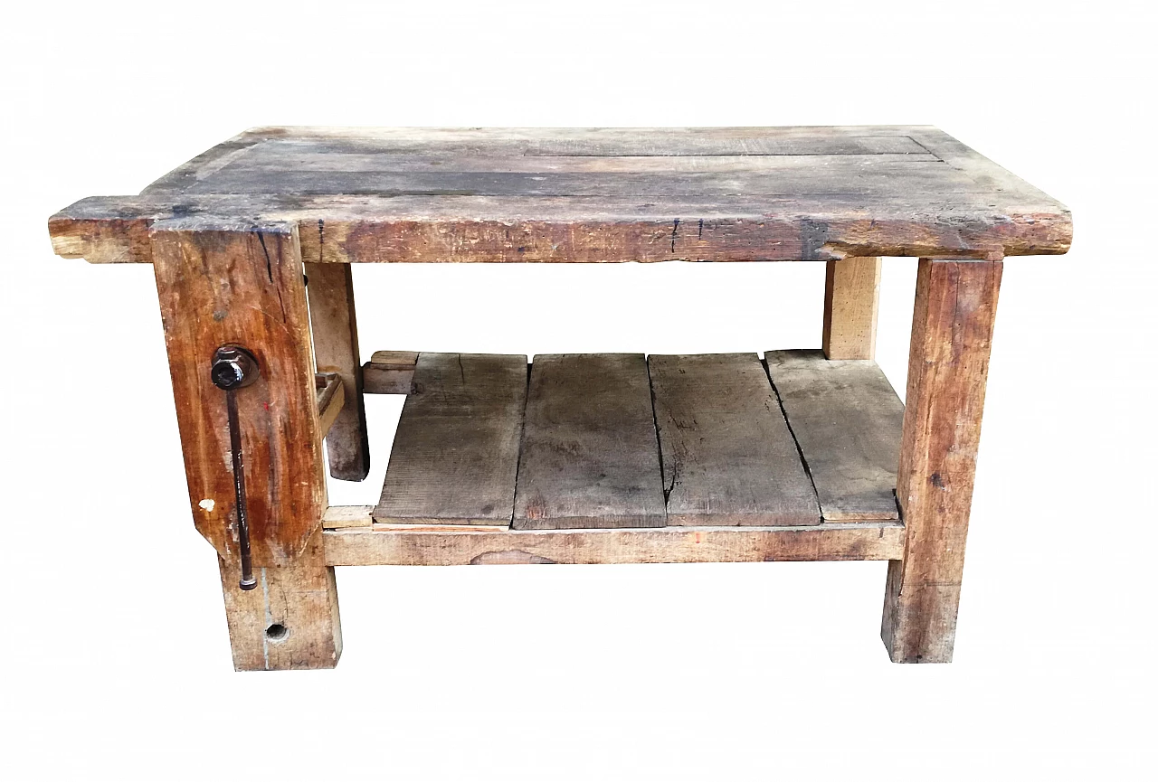 Bancone in legno da falegname, anni '40 1327298