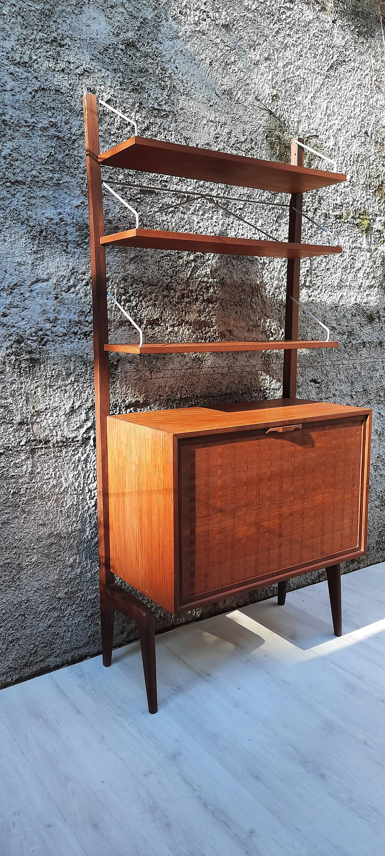 Teak bar cabinet by I.S.A. Bergamo, 1950s 1329606