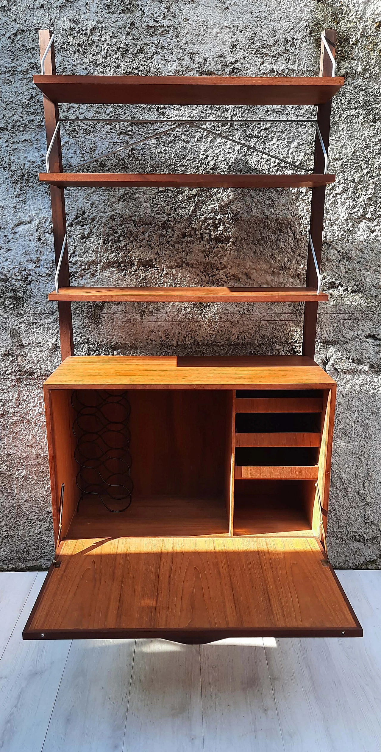 Teak bar cabinet by I.S.A. Bergamo, 1950s 1329607