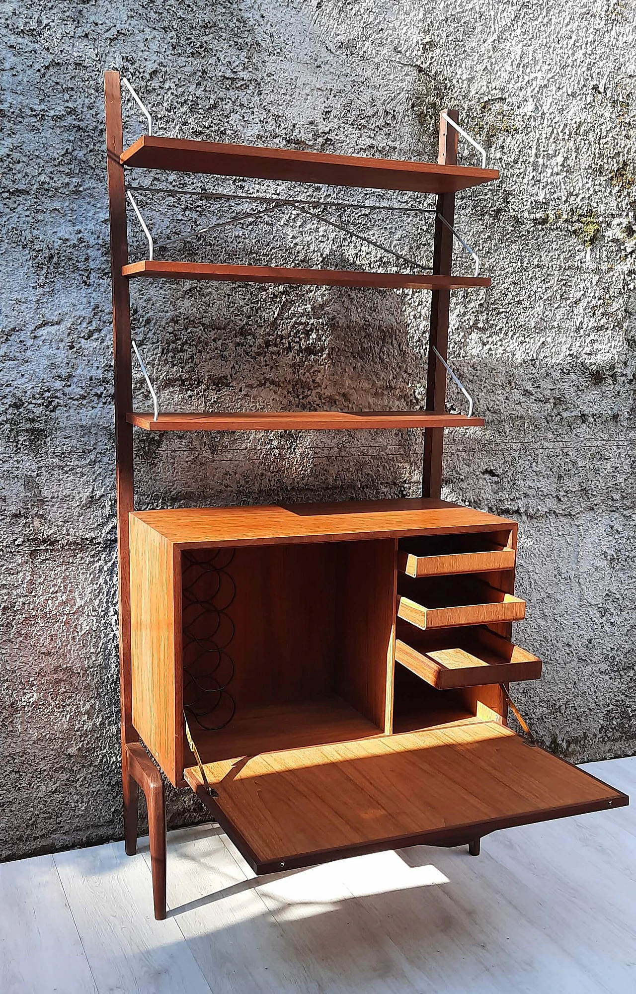 Teak bar cabinet by I.S.A. Bergamo, 1950s 1329608