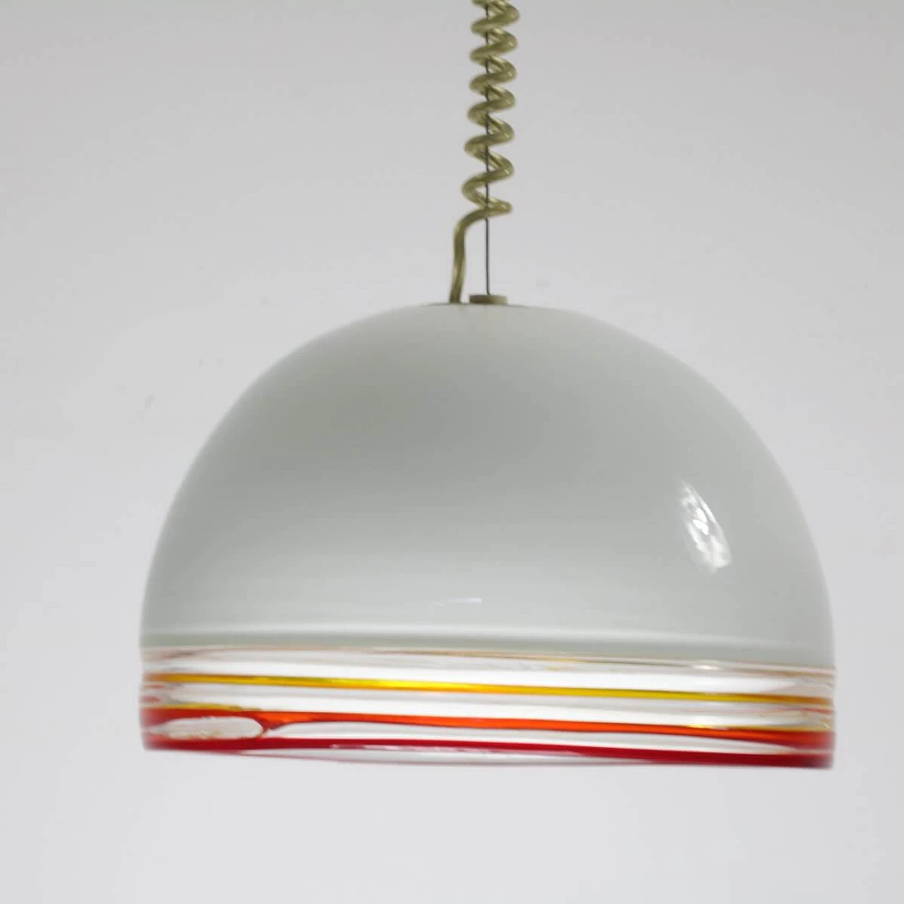 Febo glass chandelier by Roberto Pamio and Renato Toso for Leucos, 1970s 1329668