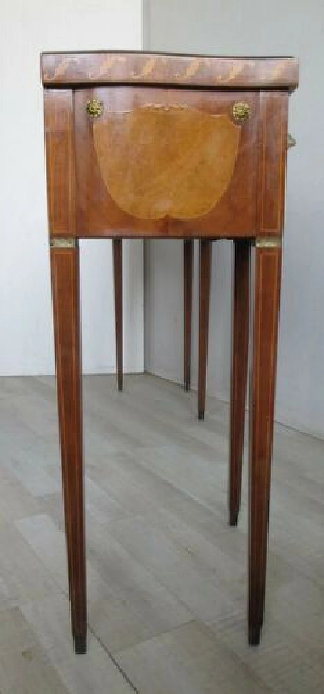 Walnut sideboard with mirror, 1950s 1329864
