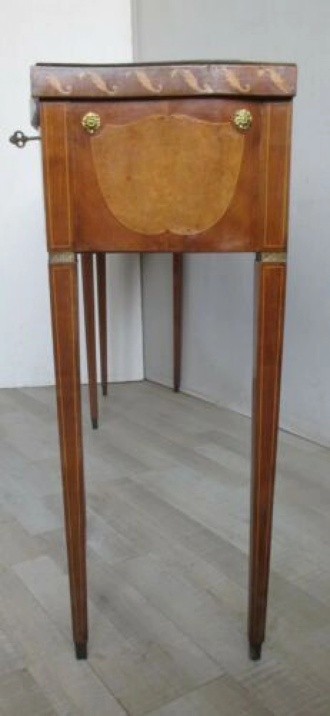 Walnut sideboard with mirror, 1950s 1329865