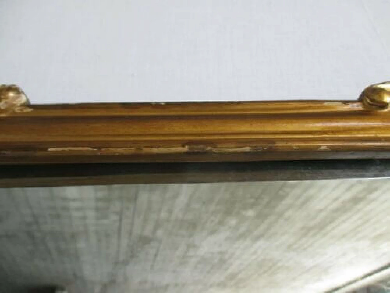 Walnut sideboard with mirror, 1950s 1329870