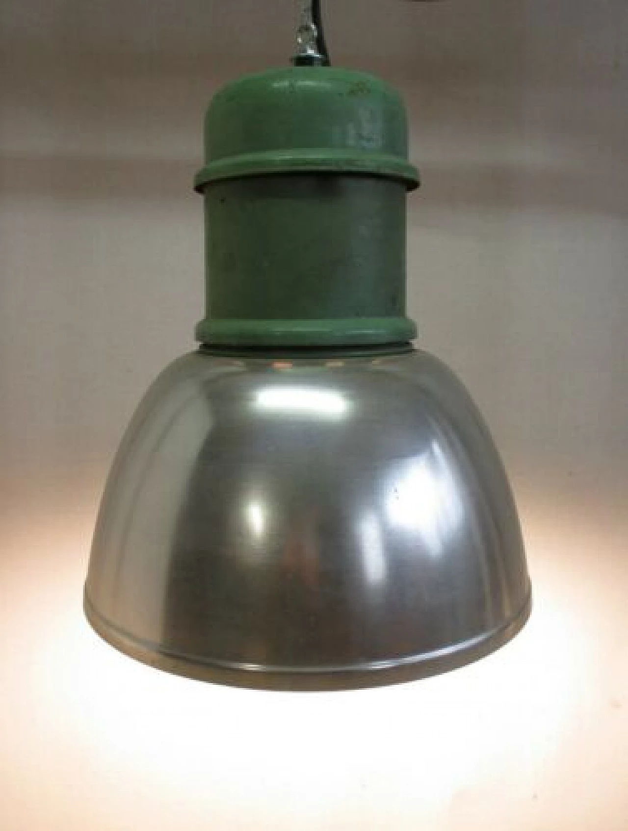 Aluminium pendant lamp, 1970s 1329899