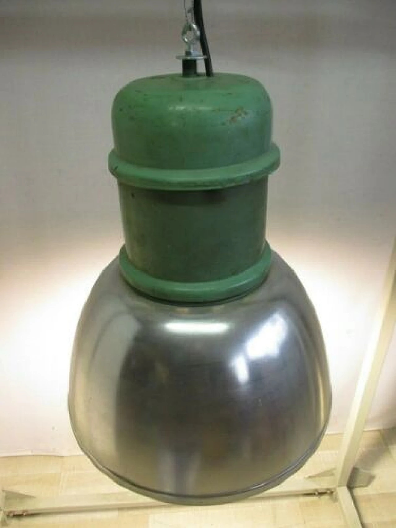 Aluminium pendant lamp, 1970s 1329901