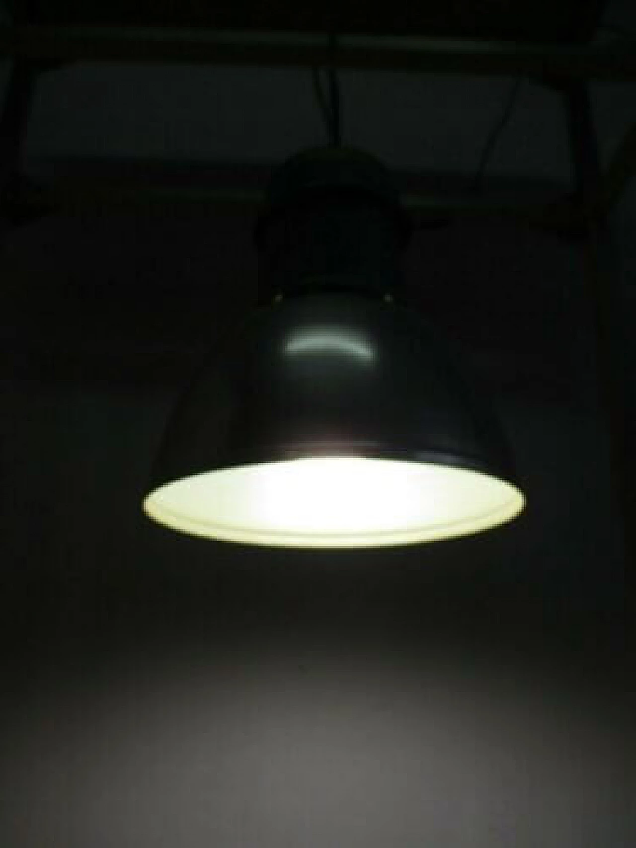 Aluminium pendant lamp, 1970s 1329904