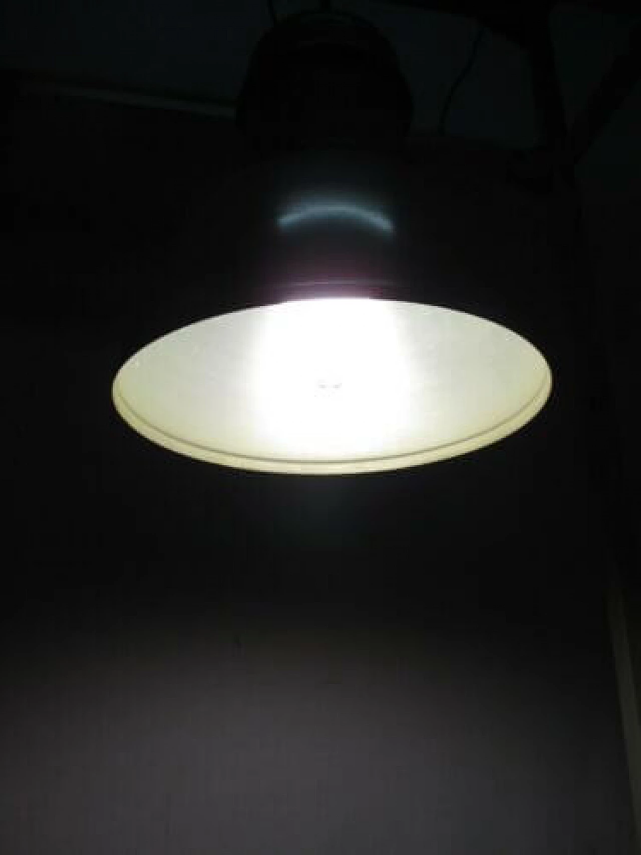 Aluminium pendant lamp, 1970s 1329909