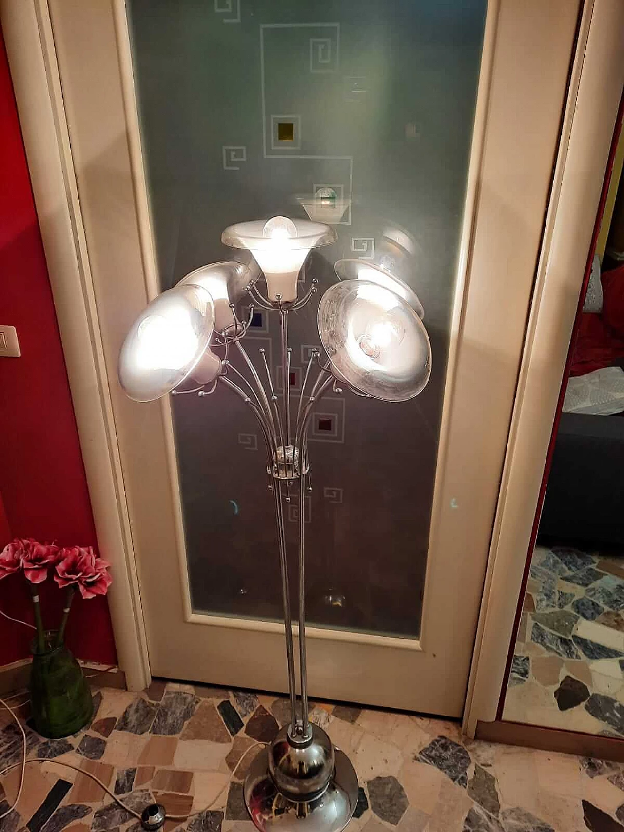 Lampada Tulipano attribuita a Mazzega 1330421