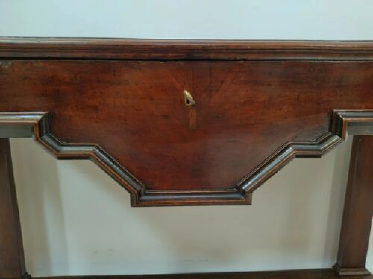 Umbertine walnut console table, late 19th century 1330835
