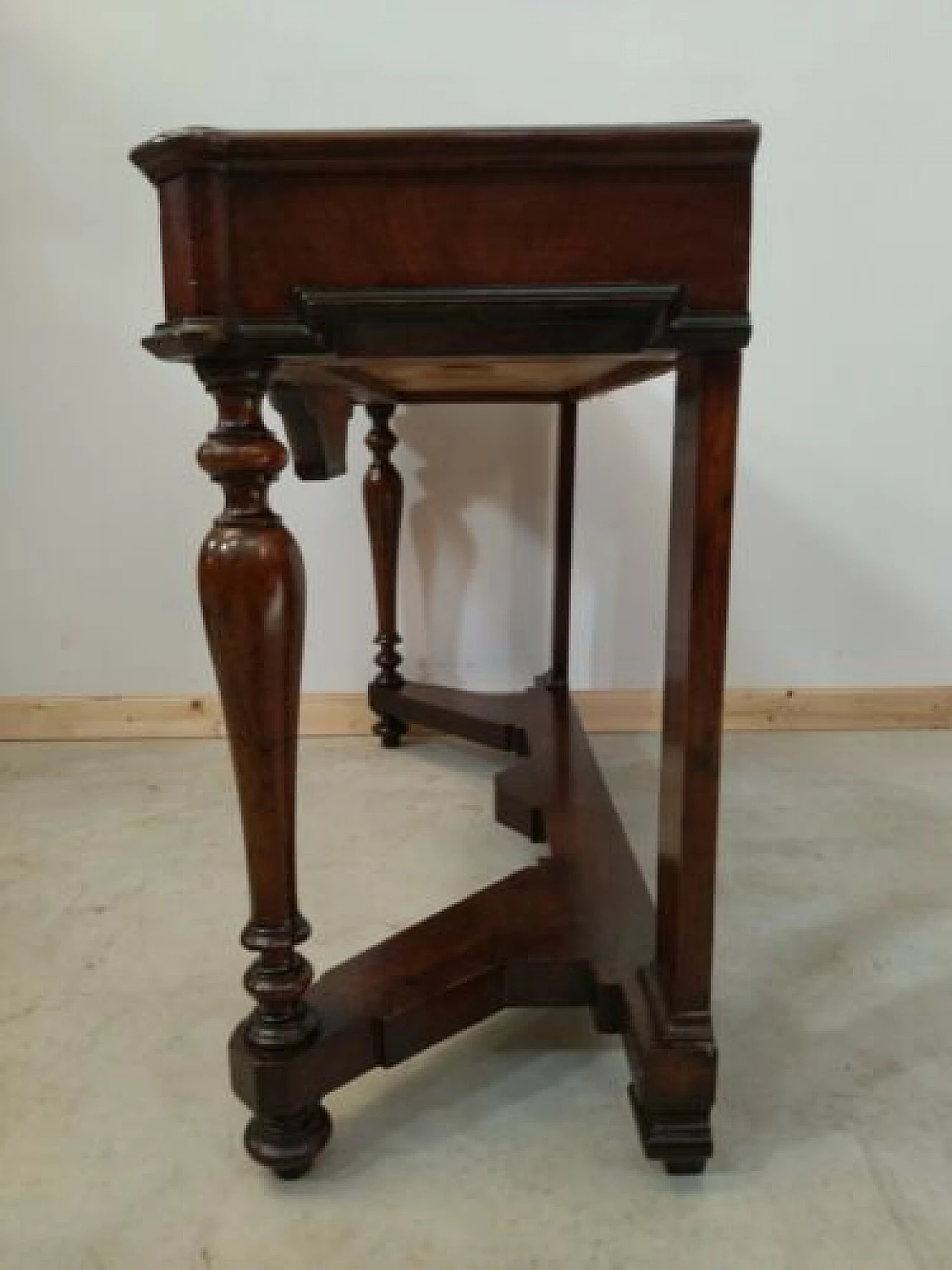 Umbertine walnut console table, late 19th century 1330840