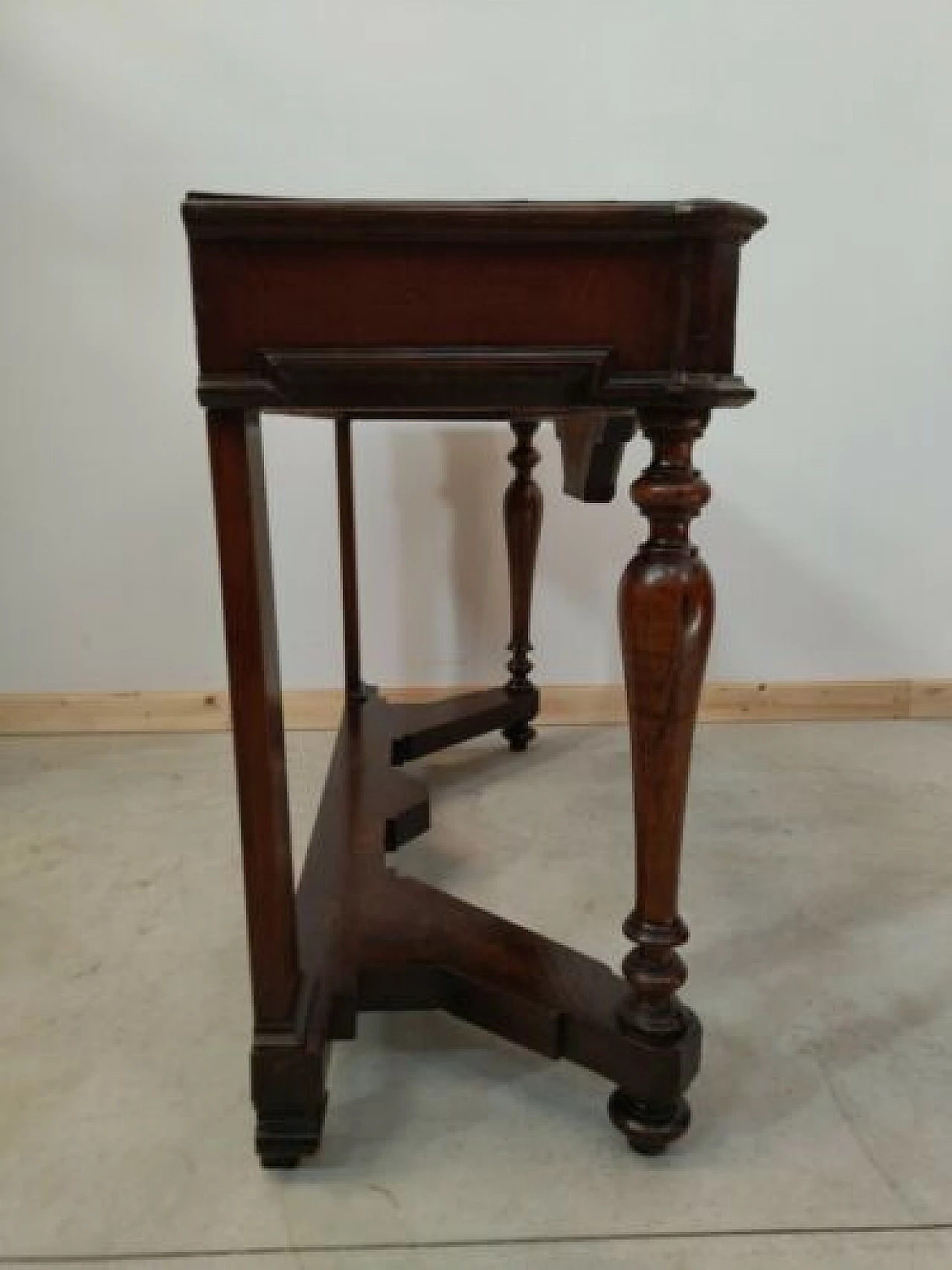 Umbertine walnut console table, late 19th century 1330842