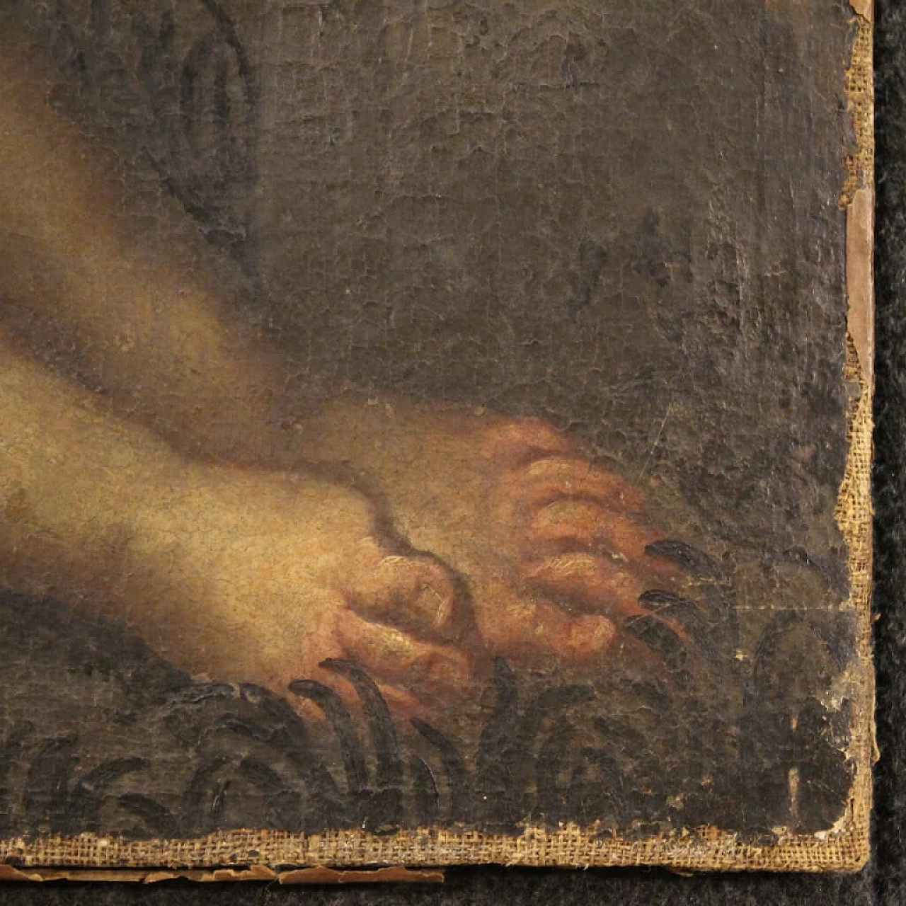 Maria Maddalena, dipinto francese ad olio su tela, '600 1331572