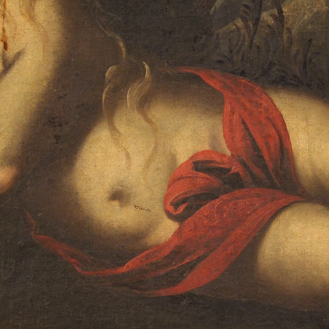 Maria Maddalena, dipinto francese ad olio su tela, '600 1331573