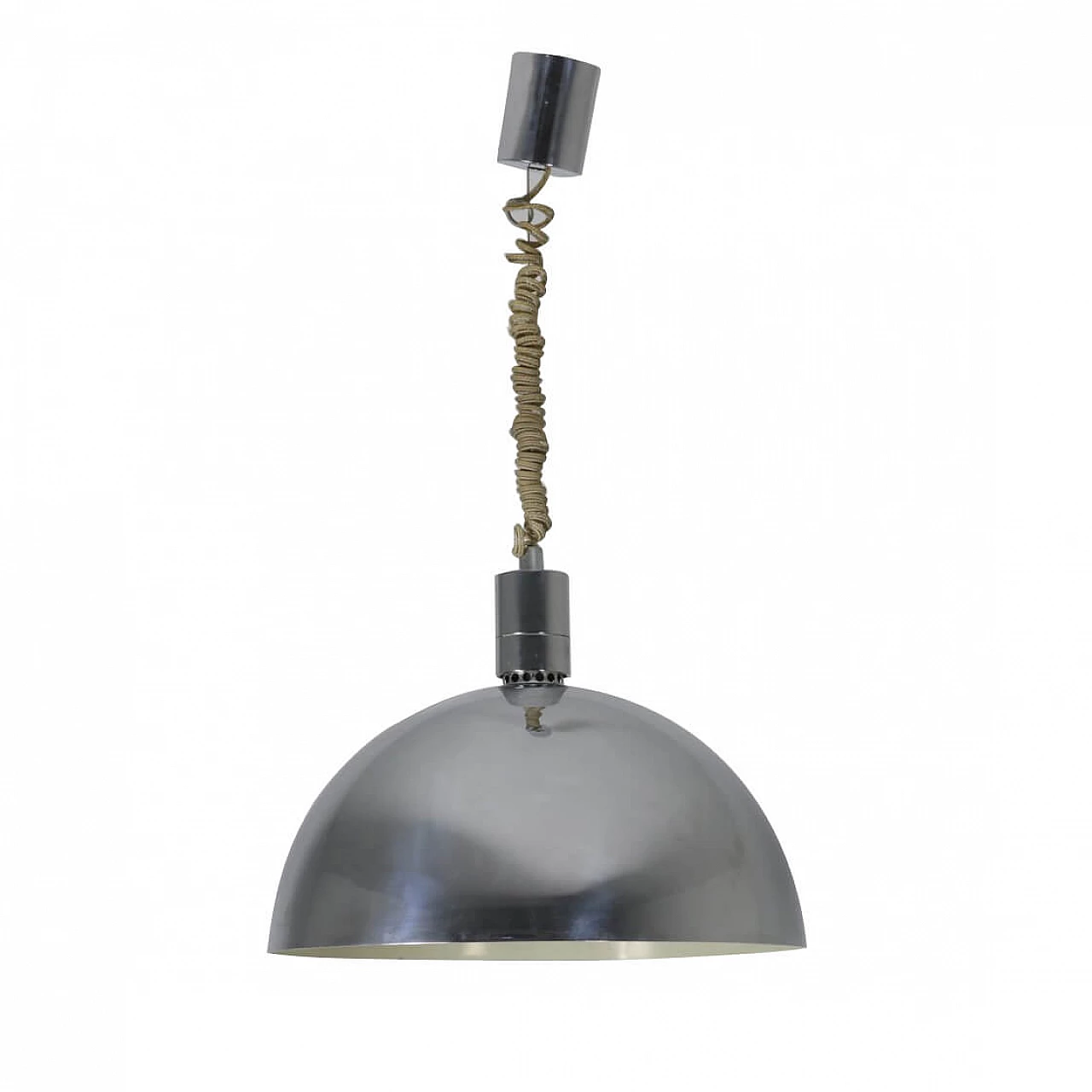 AM4Z chandelier in chromed metal by Franco Albini & Franca Helg for Sirrah, 60s 1331792