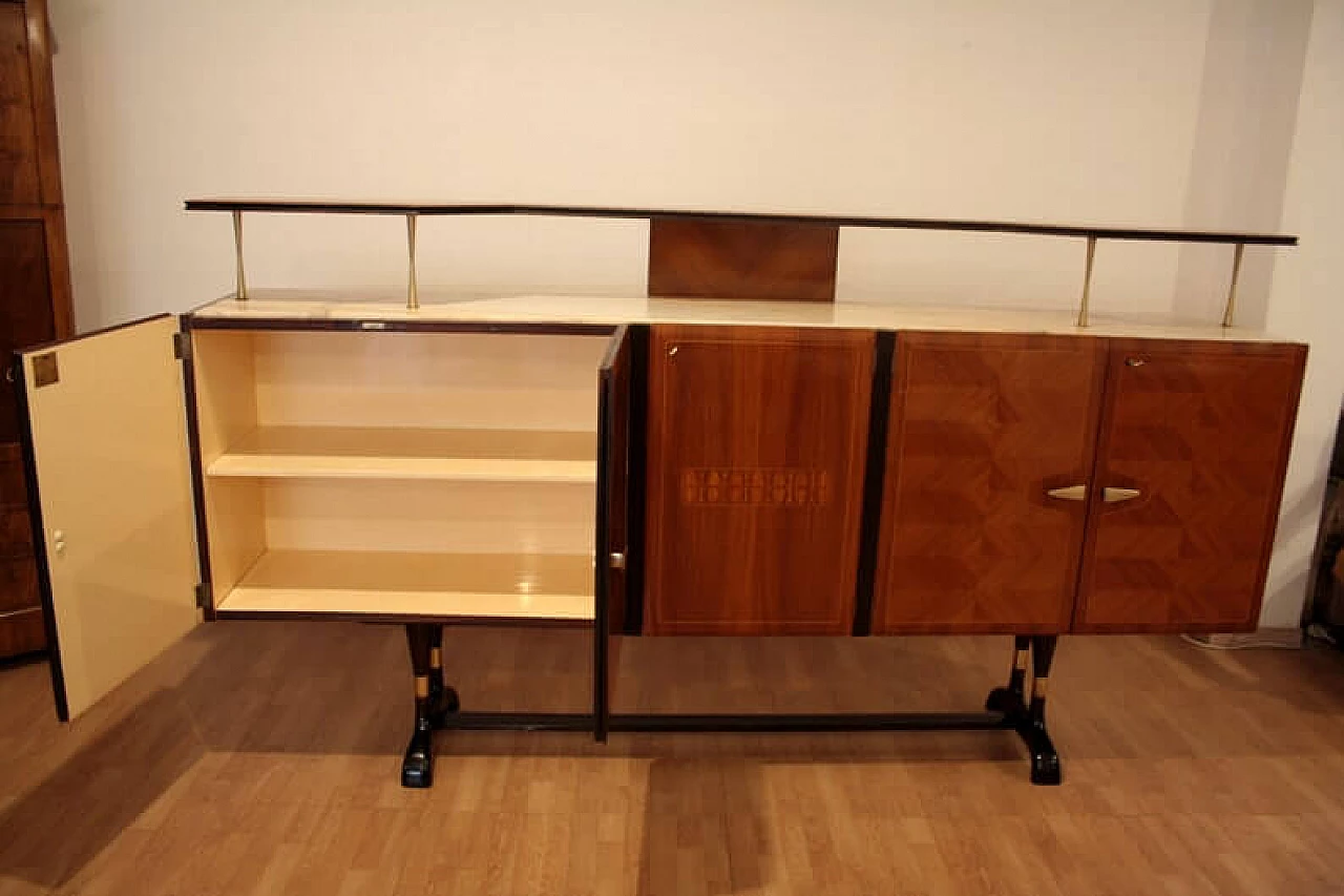 Credenza mobile bar di Vittorio Dassi di produzione Cecchini, anni '50 1332026