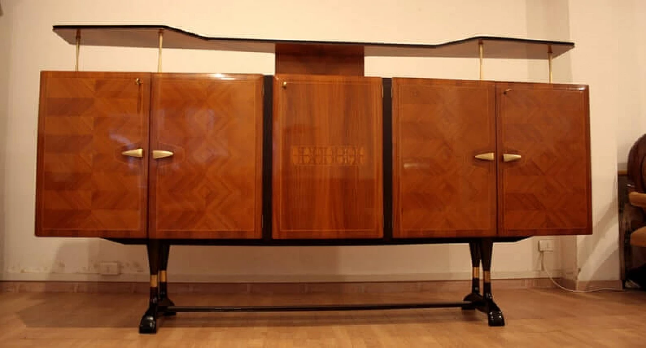 Vittorio Dassi's bar cabinet of Cecchini manufacture, 1950s 1332034
