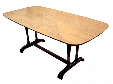 Tavolo di Vittorio Dassi per falegnameria Cecchini, anni '50