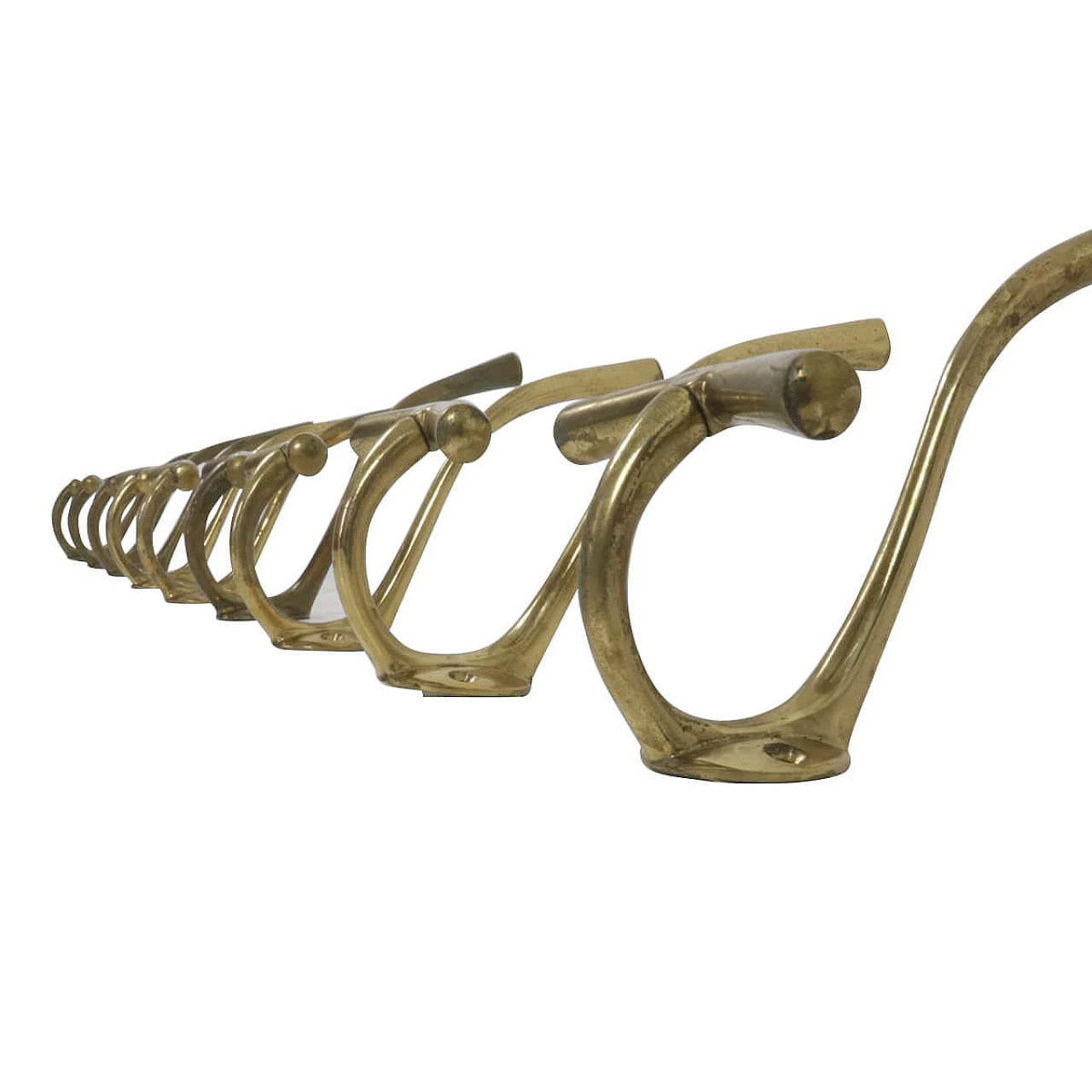 9 AT1 hooks in brass by Azucena, 50s 1332279
