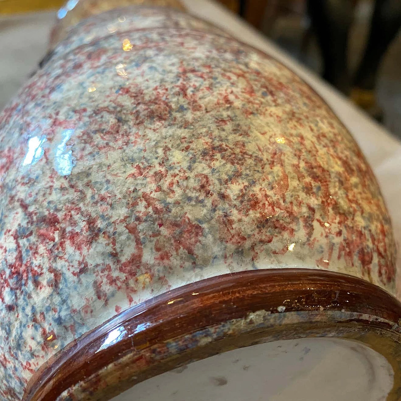 Art Deco vase in ceramic by Bitossi, 30s 1333033