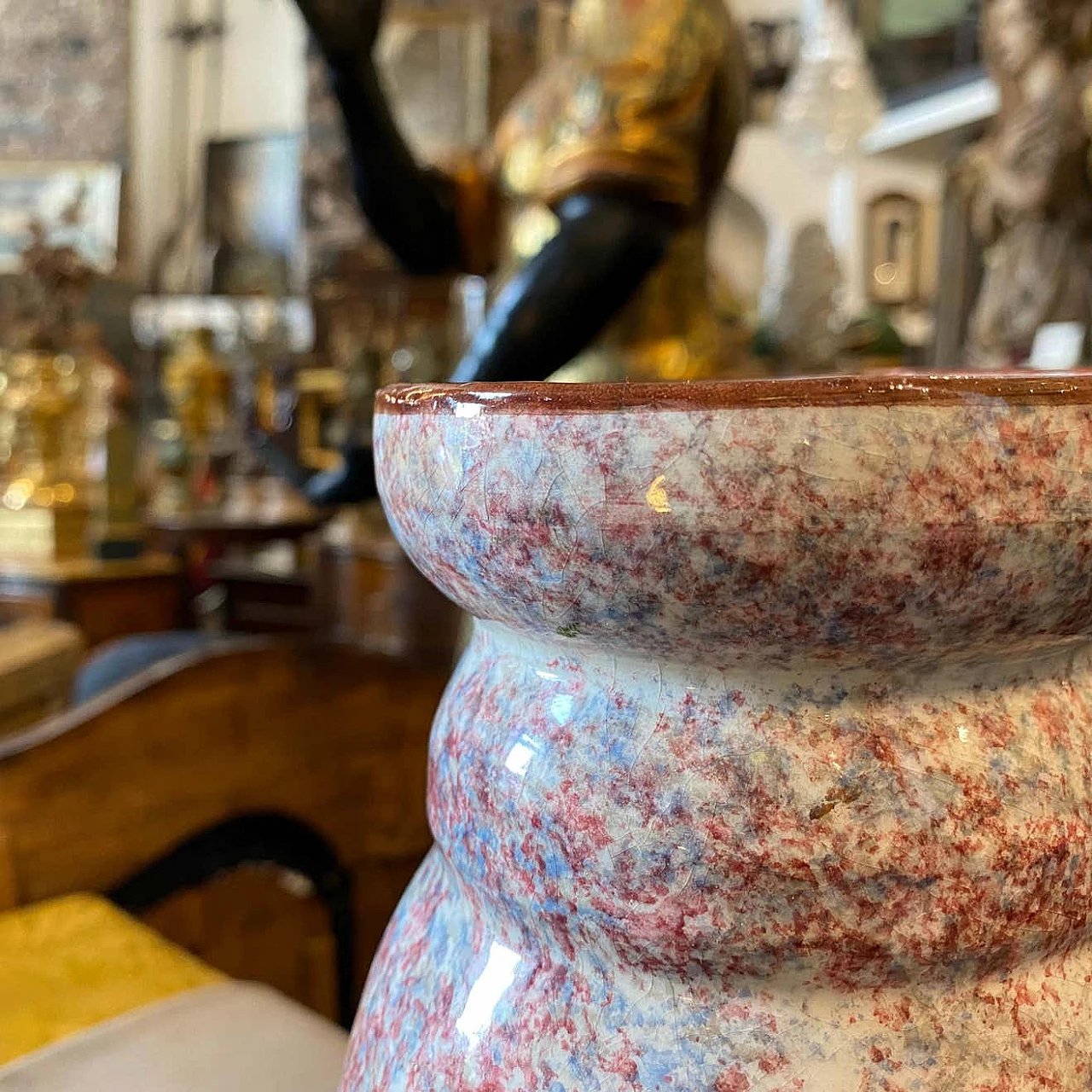 Art Deco vase in ceramic by Bitossi, 30s 1333039