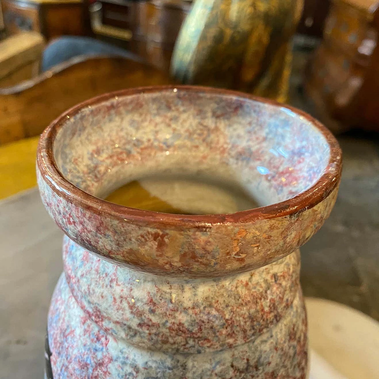 Art Deco vase in ceramic by Bitossi, 30s 1333041