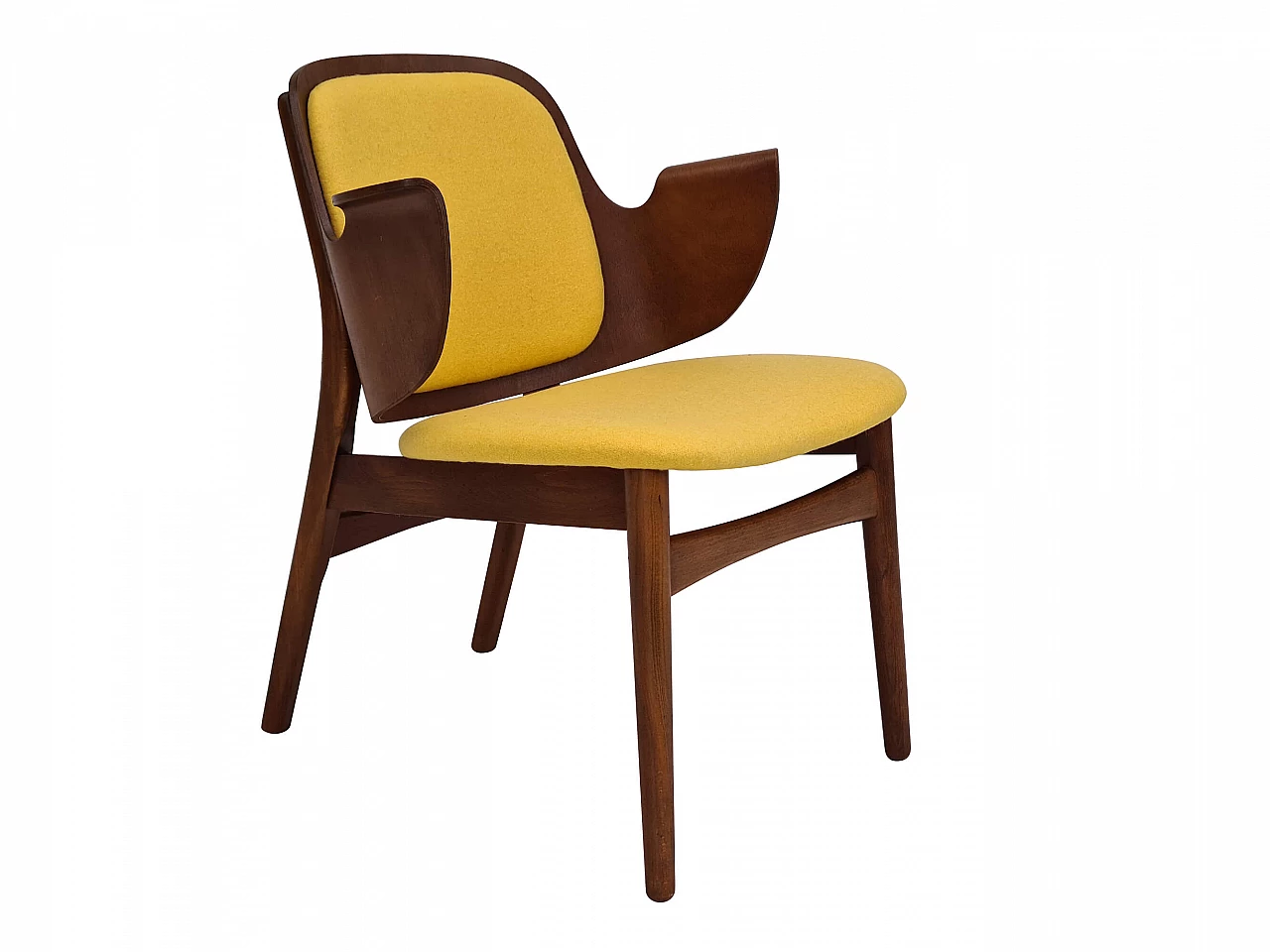 Sedia lounge danese di Hans Olsen, anni '60 1333904