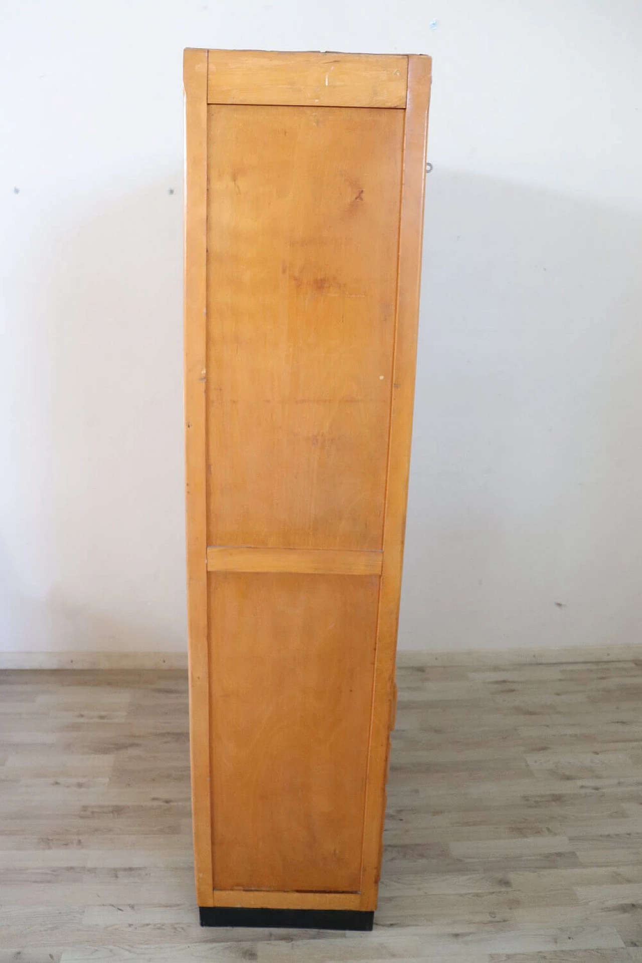 Large beech shutter cabinet, 1940s 1334024